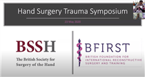 BSSH BFIRST Hand Trauma Surgery Symposium