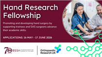 BSSH/ORUK Hand Research Fellowship